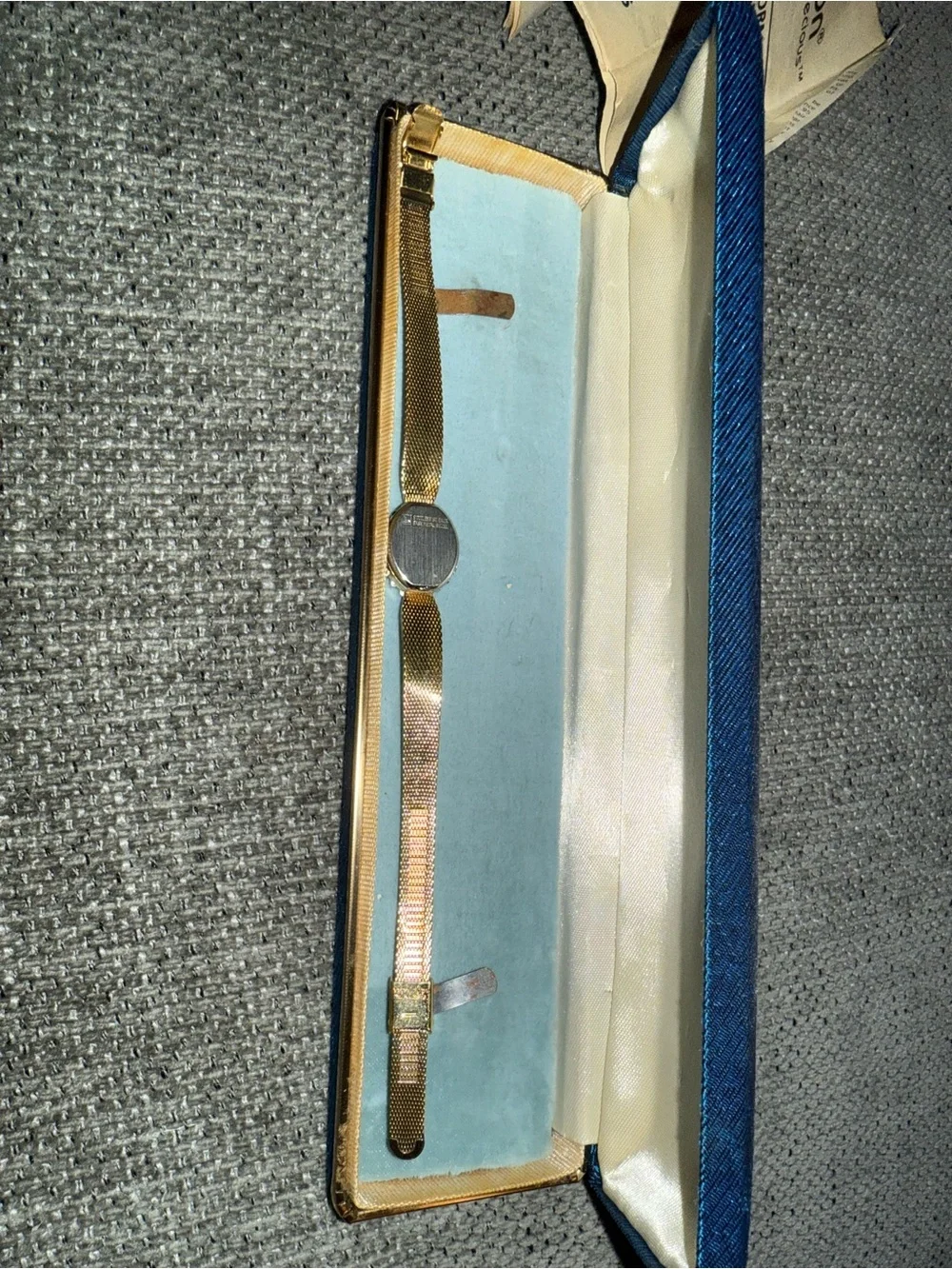 Vintage Deauville Armitron Quartz Gold-Tone Ladies Watch